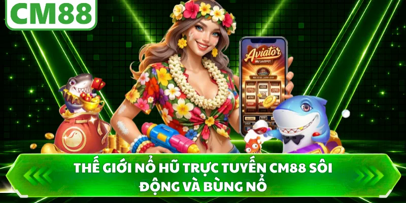 Thế giới nổ hũ trực tuyến CM88 sôi động và bùng nổ